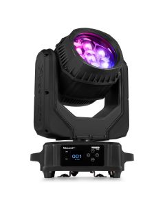 Lyre wash étanche IP65, Bee-Eye, zoom, 7 x 40W 4-en-1 RGBW, pixel control - NEREID740