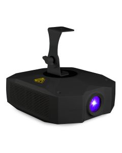 Laser d'animation 1.2W 7 couleurs, scanner 15 kHz, DMX - LEDA