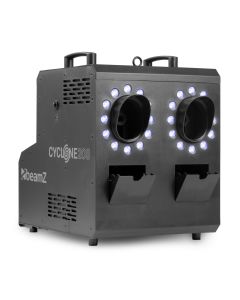 Machine à fumée et bulles et LEDs, double - CYCLONE200