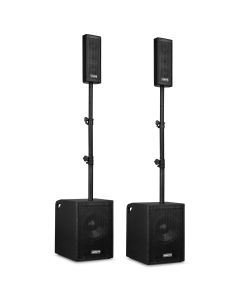 Set d'enceintes actives 2.2, 2 x 10" + 2 x colonne, 1050 W - VX1020BT