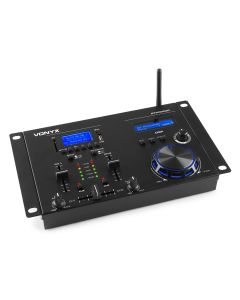 Table de mixage 2 canaux, avec Scratch, SD/USB/MP3/BT - STM3400