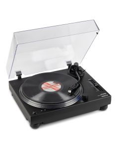 Platine vinyle DJ, entrainement par courroie, bras de lecture en S - DT3000