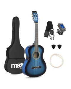 Guitarre 3/4 junior, bleue - SoloArt Junior