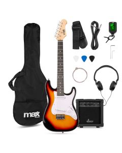 GigKit Pack guitare électrique pour enfant, taille 3/4, sunburst