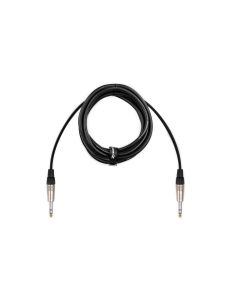 Cordon audio jack 6,35 mâle stéréo / jack 6,35 mâle stéréo, 6 m - CX80-6