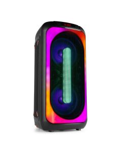 Karaoké enceinte 2 x 8", 240 W, batterie, BT, avec spectacle de lumières - BoomBox500