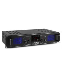 Amplificateur 2 x 1000 W, Lecteur multimédia + EQ - SPL2000MP3