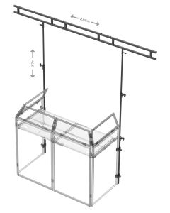Pont de lumière pour table DB3 DJ - DB3L