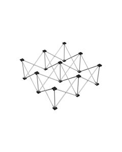 Réhausseur pour praticable Spider D750 100 x 100 cm, alu, 40 cm