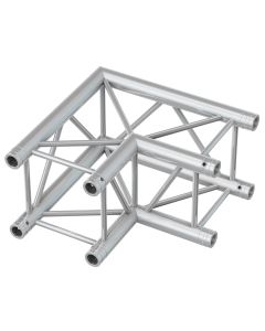 Structure aluminium carrée, angle 2 départs 90º - P30-C21