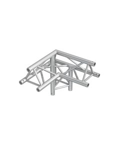 Structure aluminium triangulée, jonction 3 départs 90º - P33-C32