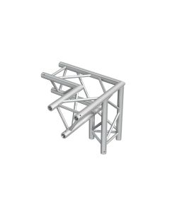 Structure aluminium triangulée, jonction 3 départs 90º - P33-C33