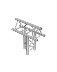 Structure aluminium triangulée, jonction 3 départs en T vertical - P33-T38