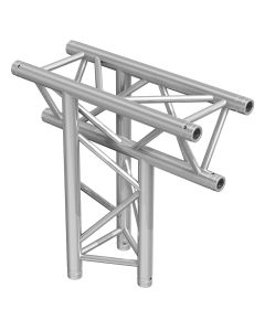 Structure aluminium triangulée, jonction 3 départs en T vertical - P33-T38