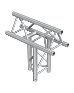 Structure aluminium triangulée, jonction 3 départs en T vertical - P33-T39