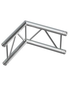 Structure aluminium échelle, angle 2 départs 90º vertical - P32-C21