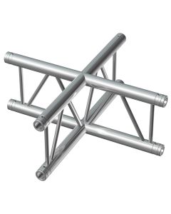 Structure aluminium échelle, jonction 4 départs en X vertical - P32-C41