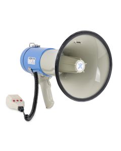 Mégaphone 65 W, USB SD, record sirène micro, batterie - MEG065