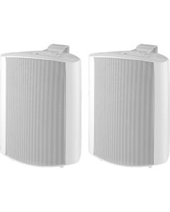 Enceinte Public adress, 100 V, 15 W, universelle, (paire), blanches