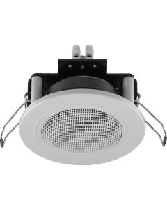 Haut-parleur Public adress, encastré, 4 Ω, 6 W, blanc