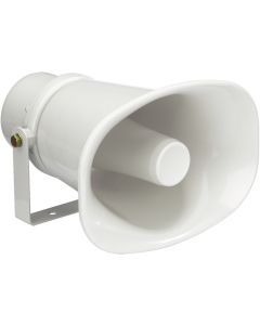 Haut-parleur Public adress, chambre de compression, 100 V, 15 W, IP66