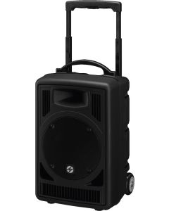 Sono portable sur batterie, 8" 1 canal UHF/PLL, USB, BT, CD, MP3, 80 W
