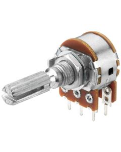 Potentiomètre stéréo, 50 kΩ, log.
