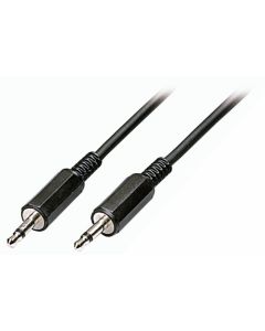 Cordon audio 2 x jack 3,5 mâle mono, 2 m
