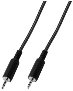 Cordon audio stéréo, 2 x jack 3,5 mâle, 2 m