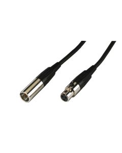 Cordon audio mini fiches XLR, 5 m