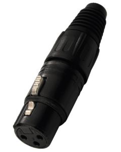 Fiche XLR femelle, 3 pôles - NEUTRIK