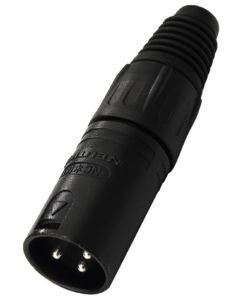 Fiche XLR mâle, 3 pôles - NEUTRIK