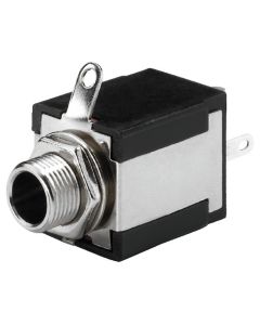 Fiche jack 6,35 femelle châssis mono