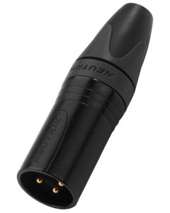 Fiche XLR mâle, 3 pôles - NEUTRIK