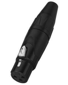 Fiche XLR femelle, 3 pôles