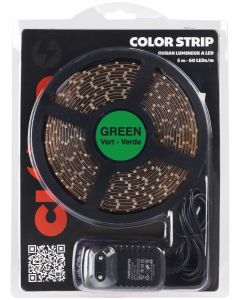 Flexible à LEDs, 5 m, 230 V~, vert