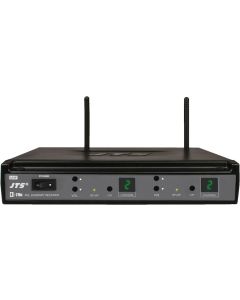 Récepteur sans fil UHF, PLL, 2 x 16 canaux, 518-542 MHz - JTS