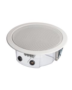 Haut-parleur Public adress, encastré, 100 V, 6 W, avec dôme anti-feu, EN54