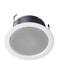 Haut-parleur Public adress, encastré, 100 V, 6 W, avec dôme anti-feu, EN54