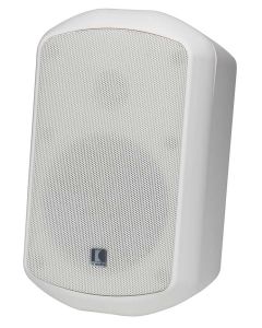 Enceinte saillie Public adress, 2 voies, 50 W, 100 V, IP65, EN54, blanche