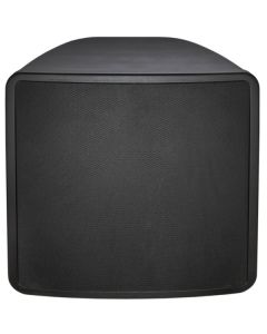 Enceinte longue porte 100 V 300 W IP66 EN54 noire