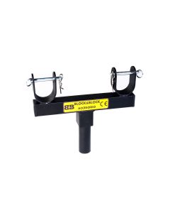 Support structure horizontal fixe, fixation 38mm mâle