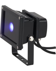 Projecteur à LED, bleu, 6W, étanche