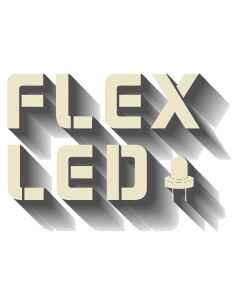 FLEX IP20 60 LEDs/m ambre 24 V 5 m