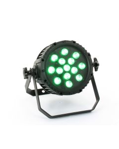 PAR 64 à LEDs, 14 x 10 W, RGBW IP65, beam 40°