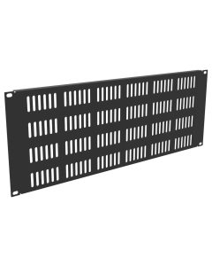 Panneau de bouchage 19 pouces, 4 U, avec ouïes de ventilation