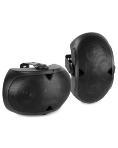 Enceinte Public adress, 8 Ω, 150 W, intérieur et extérieur IPX4, (paire), noires - BE42B