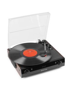 Platine disque, BT, noire / bois - RP102B
