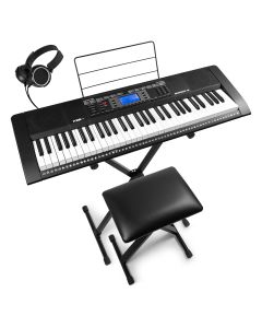 Clavier numérique, set avec support et tabouret, 61 touches - Rhapsody61