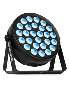 PAR format slim, 27 x 4W 4-en-1 RGBW, télécommande - BCC240